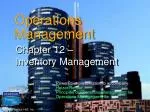 Operations Management - slide 1