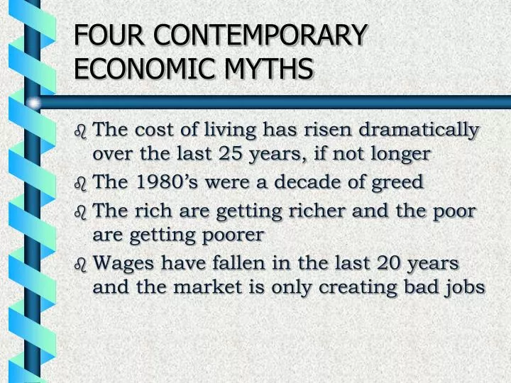 four contemporary economic myths