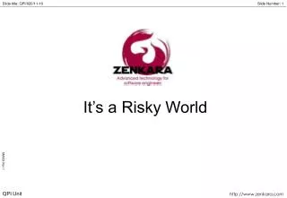 It’s a Risky World