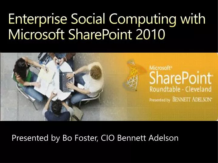 enterprise social computing with microsoft sharepoint 2010