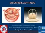 BICUSPIDIE AORTIQUE - slide 1