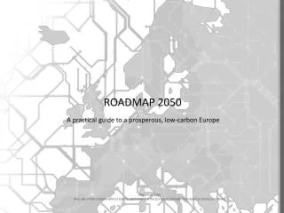 ROADMAP 2050