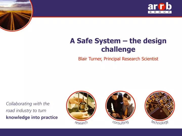 a safe system the design challenge