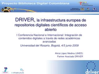 DRIVER, la infraestructura europea de repositorios digitales científicos de acceso abierto