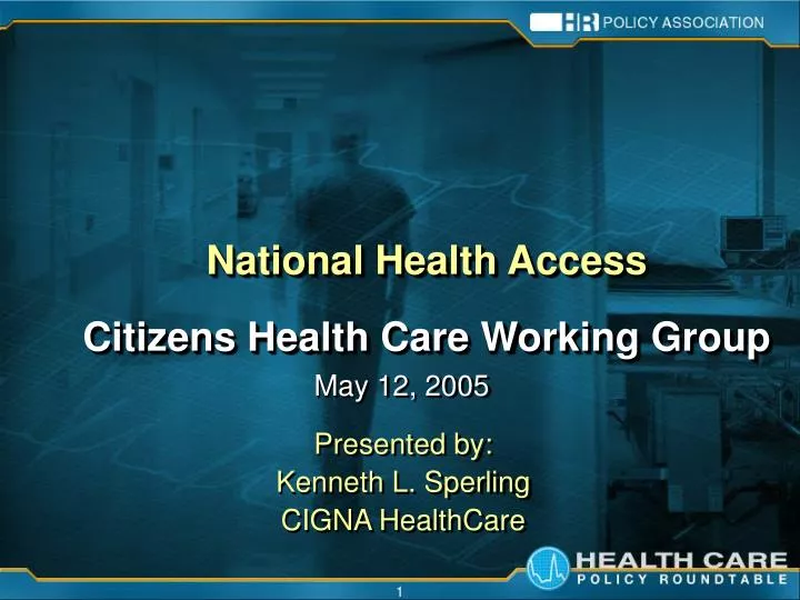 national health access citizens health care working group