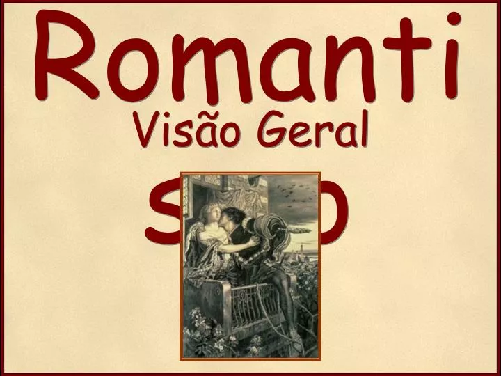 Romance Romântico, o que é?