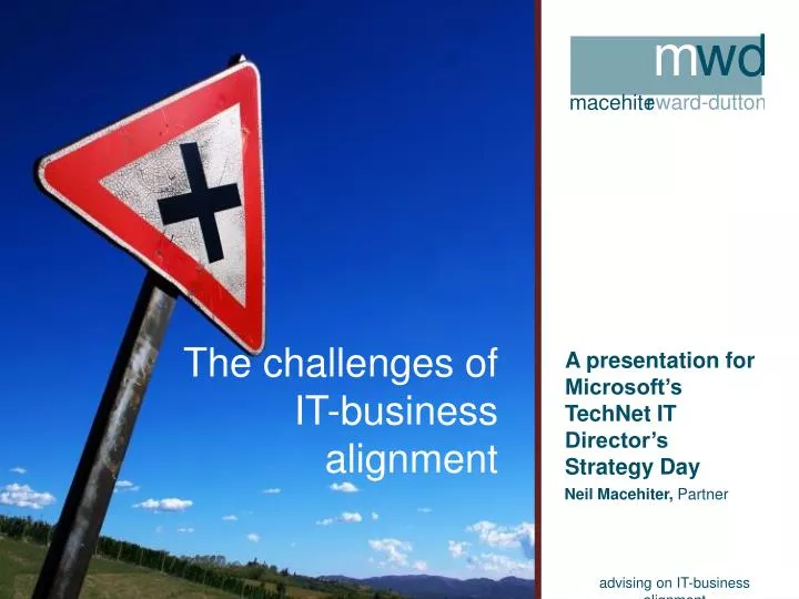 the challenges of it business alignment