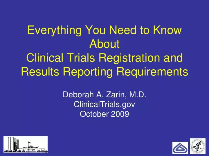 everything you need to know about clinical trials registration and results reporting requirements