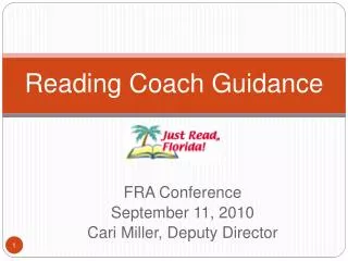 Reading Coach Guidance