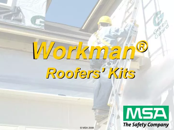 workman roofers kits