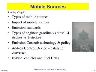 Mobile Sources