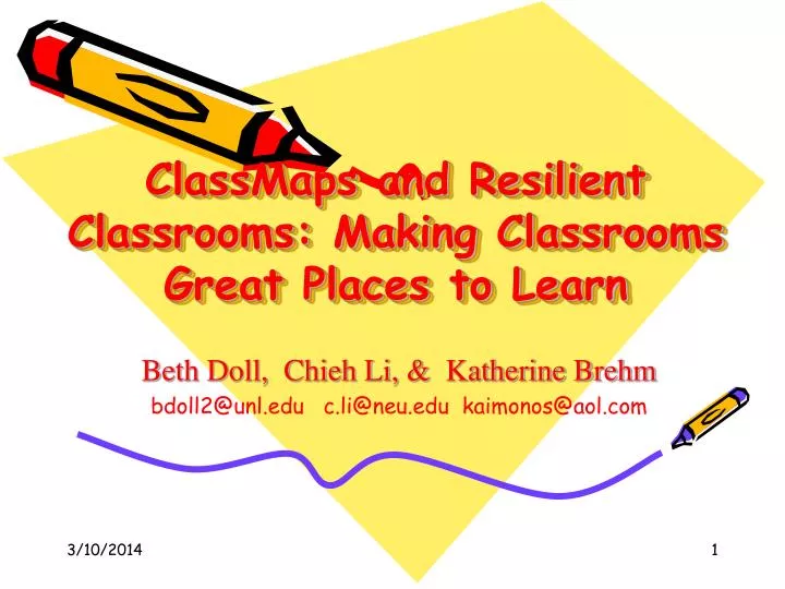 classmaps and resilient classrooms making classrooms great places to learn