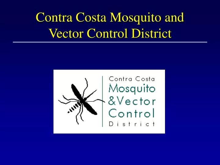 contra costa mosquito and vector control district