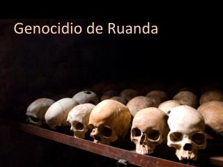 Genocidio de Ruanda