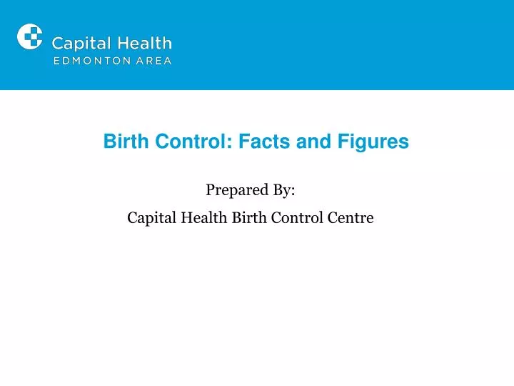 birth control facts and figures