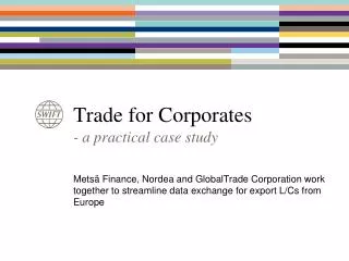 Trade for Corporates