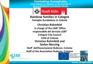 Combating Homophobia. Local Policies for Equality on the grounds of Sexual Orientation and Gender Identity