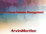 R11i Oracle Release Management - slide 1