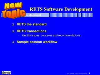 RETS Software Development