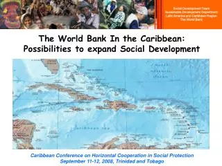 The World Bank In the Caribbean: Possibilities to expand Social Development