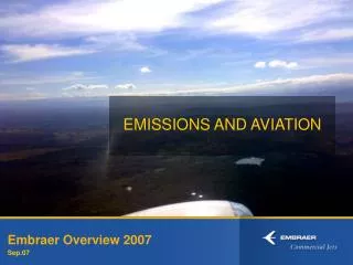 Embraer Overview 2007