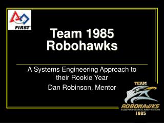 Team 1985 Robohawks