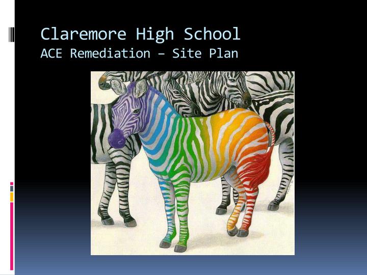 claremore high school ace remediation site plan