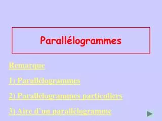 parall logrammes