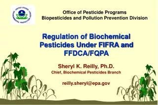 Office of Pesticide Programs Biopesticides and Pollution Prevention Division