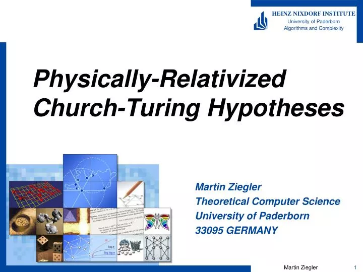 physically relativized church turing hypotheses