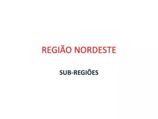 regi o nordeste