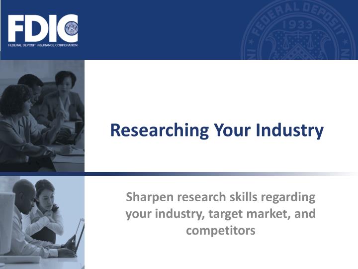 researching your industry