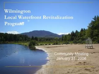 Wilmington Local Waterfront Revitalization Program