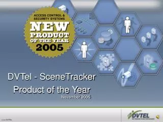 DVTel - SceneTracker Product of the Year