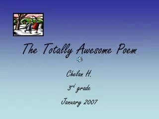 The Totally Awesome Poem