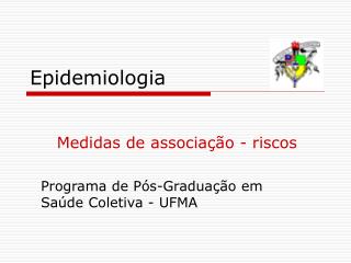 epidemiologia