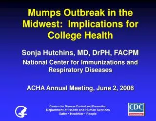 Mumps Outbreak in the Midwest: Implications for College Health