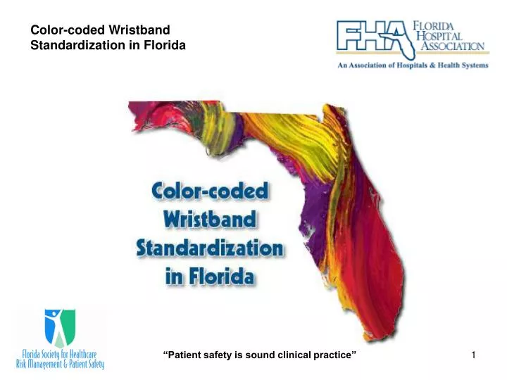 color coded wristband standardization in florida