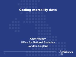 Coding mortality data