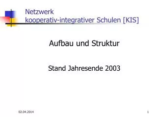 Netzwerk kooperativ-integrativer Schulen [KIS]