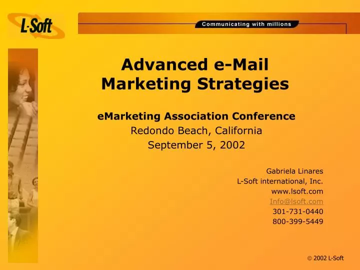 advanced e mail marketing strategies