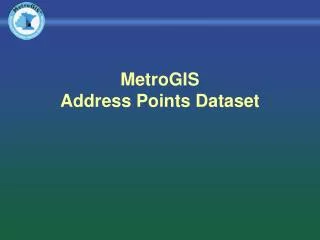 MetroGIS Address Points Dataset