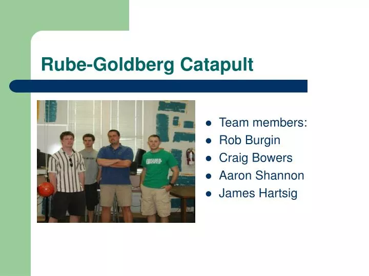 rube goldberg catapult