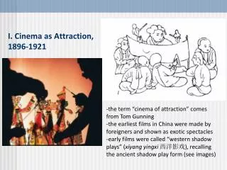 I. Cinema as Attraction, 1896-1921