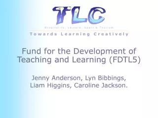 fund for the development of teaching and learning fdtl5