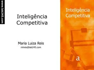 Inteligência Competitiva