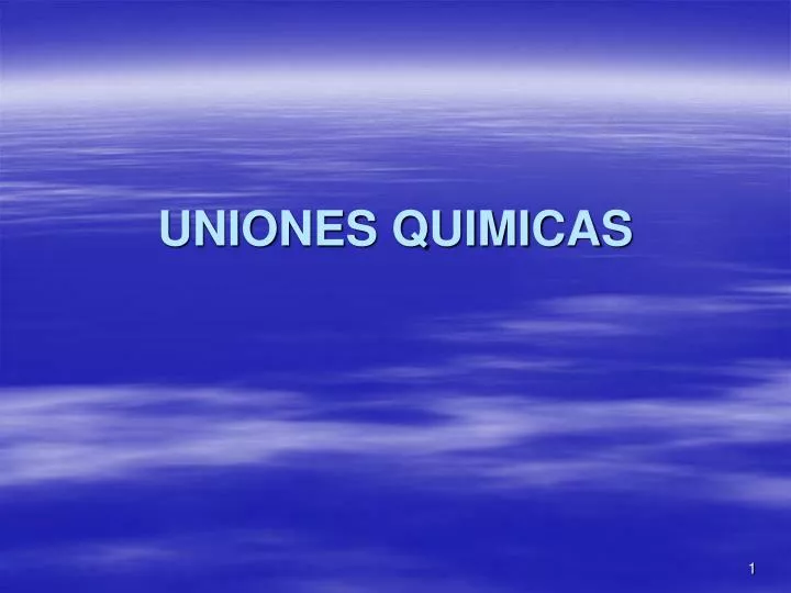 uniones quimicas