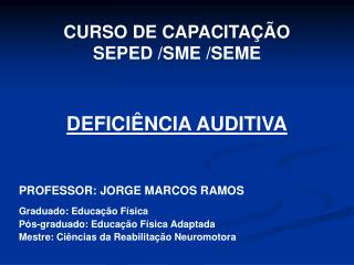 curso de capacita o seped sme seme