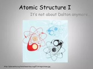 Atomic Structure I