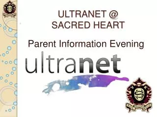 ULTRANET @ SACRED HEART